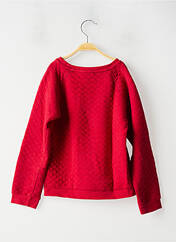 Sweat-shirt rouge LA COMPAGNIE DES PETITS pour fille seconde vue