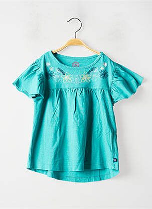 T-shirt bleu LA COMPAGNIE DES PETITS pour fille
