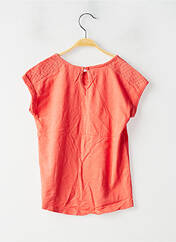 T-shirt orange OKAÏDI pour fille seconde vue