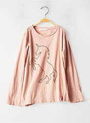 T-shirt rose MANGO pour fille seconde vue