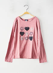 T-shirt rose OKAÏDI pour fille seconde vue