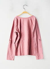 T-shirt rose OKAÏDI pour fille seconde vue