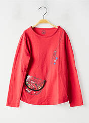 T-shirt rouge LA COMPAGNIE DES PETITS pour fille seconde vue
