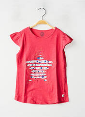T-shirt rouge LA COMPAGNIE DES PETITS pour fille seconde vue