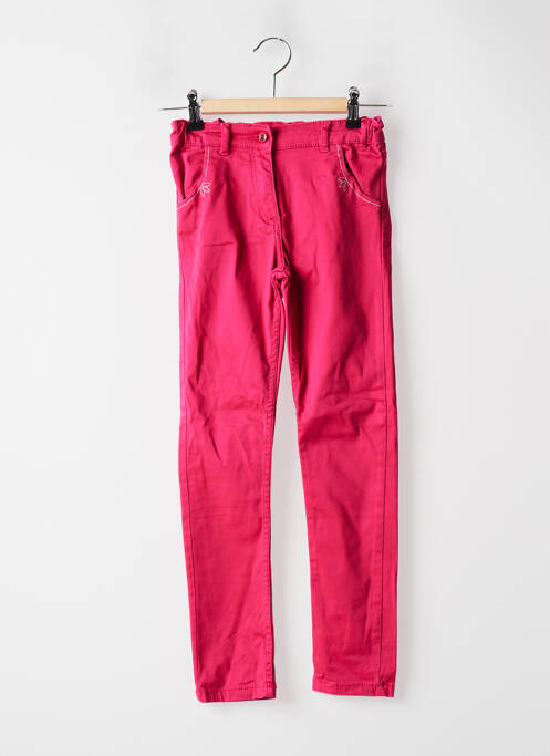 Pantalon slim rose SERGENT MAJOR pour fille