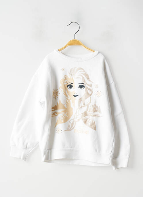 Sweat-shirt blanc MANGO pour fille