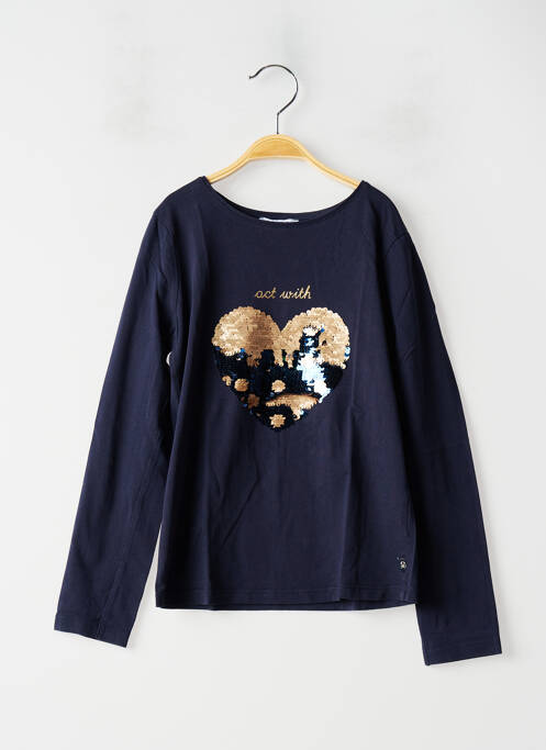 T-shirt bleu OKAÏDI pour fille