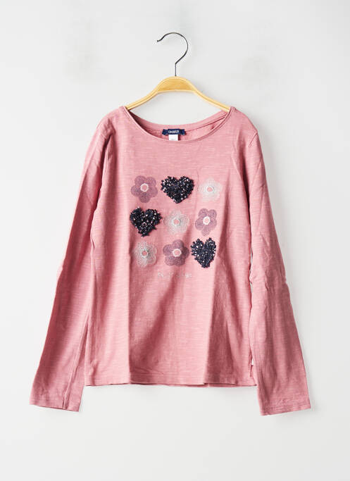 T-shirt rose OKAÏDI pour fille