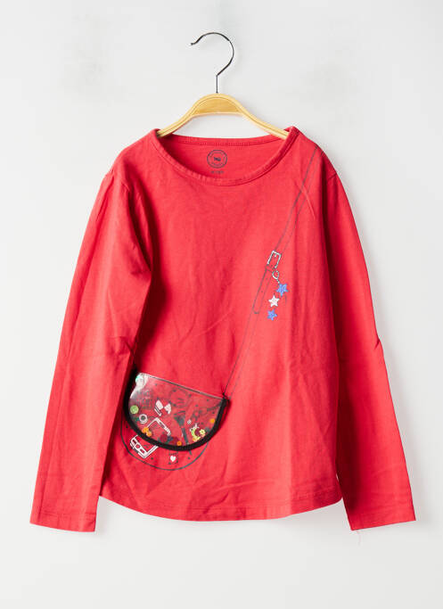 T-shirt rouge LA COMPAGNIE DES PETITS pour fille