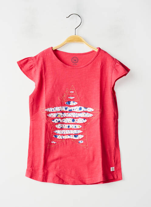 T-shirt rouge LA COMPAGNIE DES PETITS pour fille
