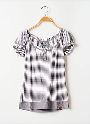 T-shirt gris EDC pour femme