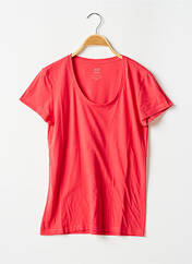 T-shirt orange MANGO pour femme seconde vue