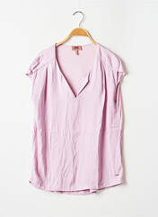 T-shirt violet CKS pour femme seconde vue