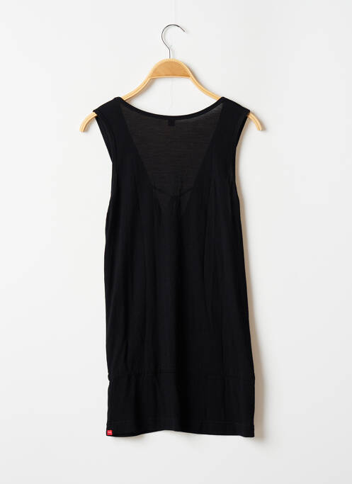 Tunique sans manche tissage jersey noir ESPRIT femme