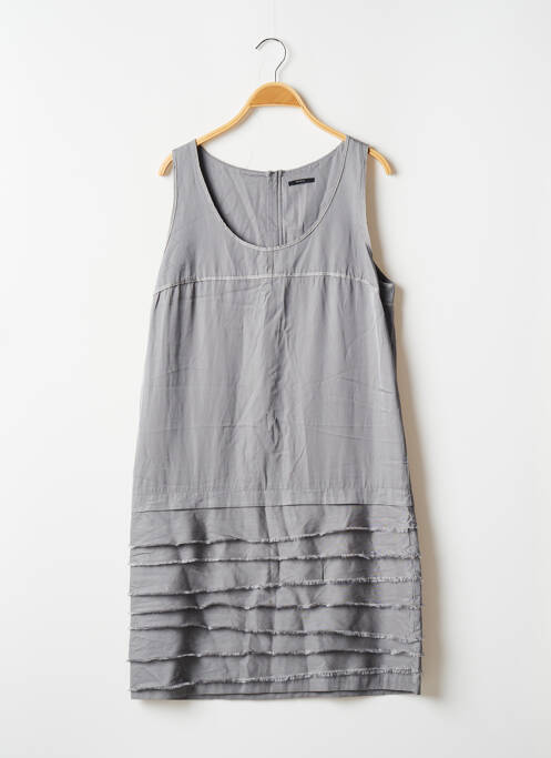 Robe mi-longue gris IKKS pour femme