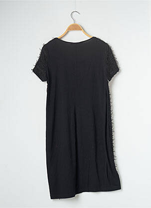 Robe mi-longue manches courtes manches courtes noir MADO ET LES AUTRES femme