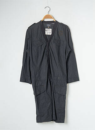 Robe mi-longue manches 3/4 manches 3/4 gris G STAR femme