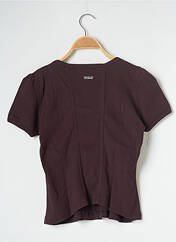 T-shirt marron COMPTOIR DES COTONNIERS pour femme seconde vue