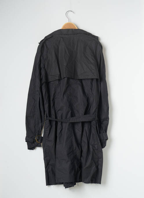 Trench tissage popeline sans capuche noir BEST MOUNTAIN femme