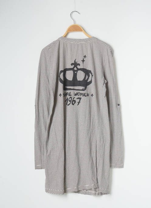 Robe courte gris CHIPIE pour femme