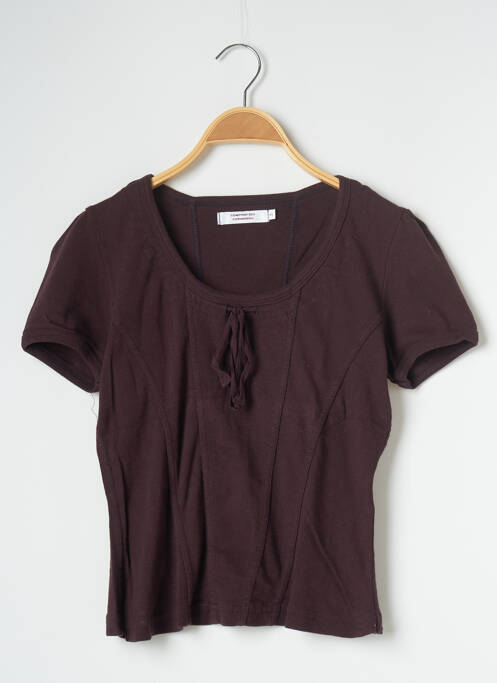 T-shirt marron COMPTOIR DES COTONNIERS pour femme