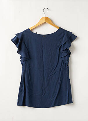 Top manches courtes manches courtes bleu GUESS femme