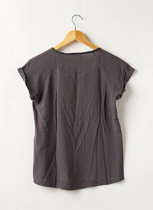Top manches courtes manches courtes gris ONLY femme