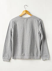 Sweat-shirt gris NOEMIE & CO pour femme seconde vue