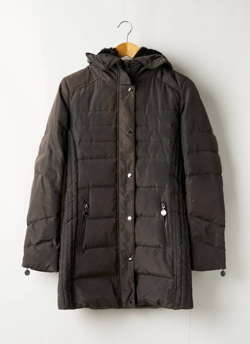 Doudoune poches a capuche gris PEPE JEANS femme