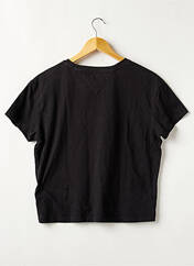 T-shirt noir TOMMY HILFIGER pour femme seconde vue