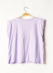 T-shirt violet JACQUELINE DE YONG pour femme seconde vue