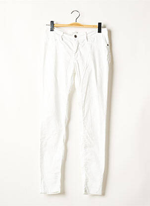 Jeans coupe slim stretch taille normale blanc TIFFOSI femme