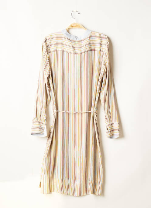 Robe mi-longue beige MOS MOSH pour femme