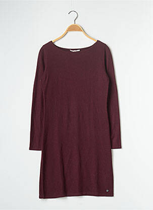 Robe mi-longue manches longues manches longues violet ESPRIT femme
