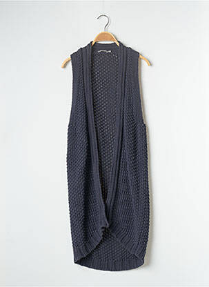 Veste casual coupe droite bleu KOOKAI femme