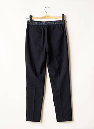 Pantalon 7/8 stretch taille normale bleu LE TEMPS DES CERISES femme