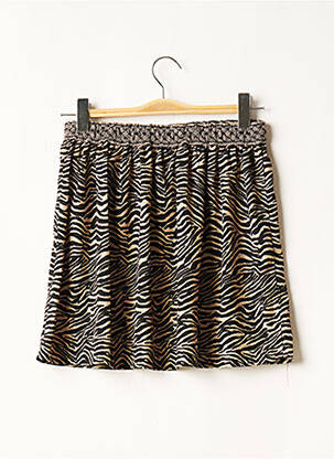 Jupe courte taille haute noir KAPORAL femme