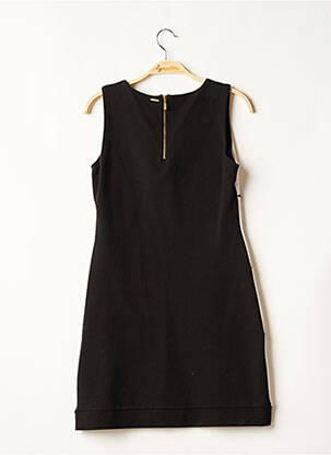 Robe courte sans manche sans manche noir LA CITY femme