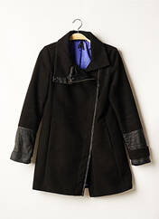 Manteau long noir LPB pour femme seconde vue