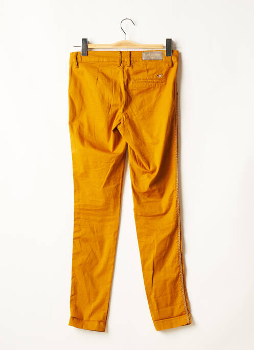 Pantalon chino jaune LPB pour femme