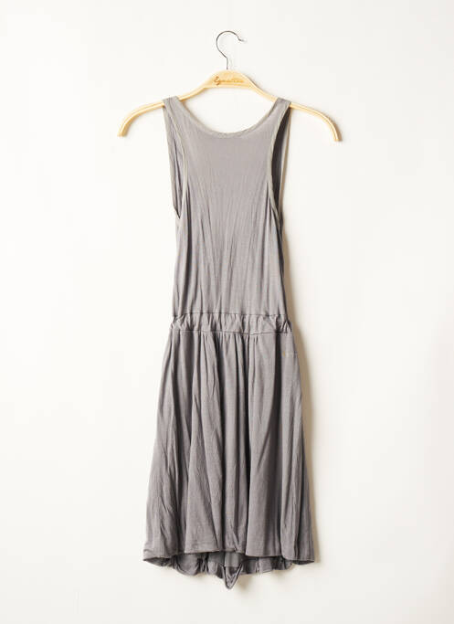Robe mi-longue gris LPB pour femme