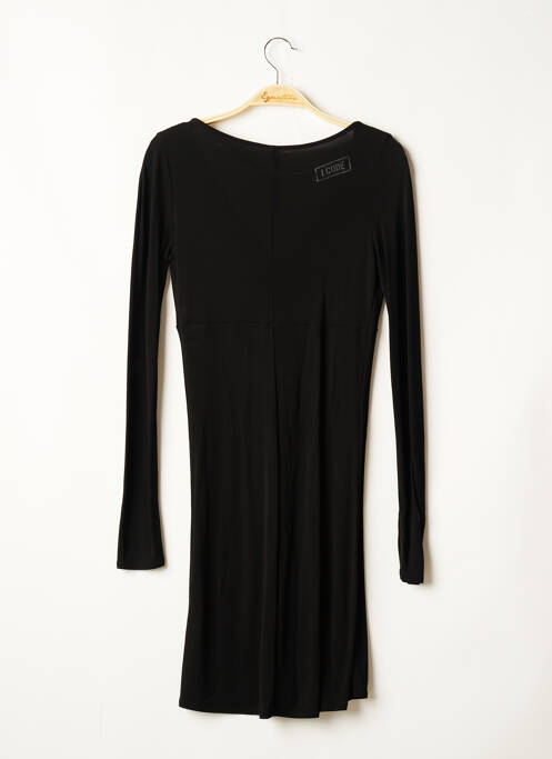 Robe mi-longue noir I.CODE (By IKKS) pour femme