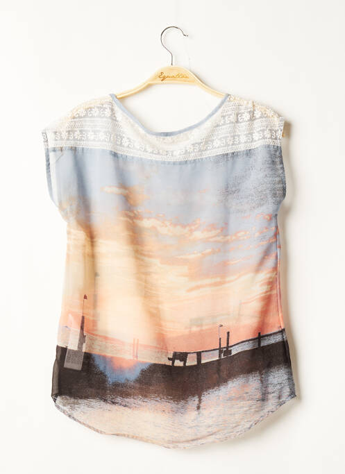 Top bleu GARCIA pour fille