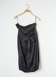 Robe courte sans manche sans manche noir NAF NAF femme