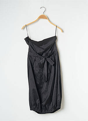 Robe courte sans manche sans manche noir NAF NAF femme