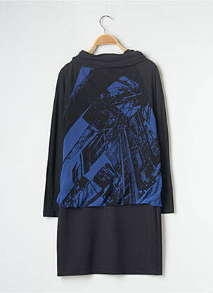 Robe courte manches longues manches longues bleu COP COPINE femme