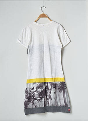 Robe mi-longue manches courtes manches courtes gris SANS MARQUE femme