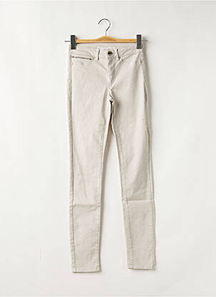 Pantalon slim stretch taille normale beige SUD EXPRESS femme