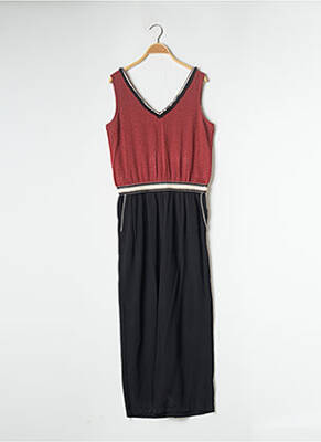 Combi-pantalon Tissage Crêpe Orange Little Miss By Captain Tortue