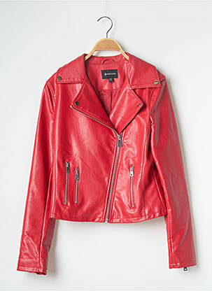 Veste simili cuir online femme stradivarius